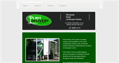 Desktop Screenshot of plantdeliveryservice.com.au